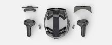 HTC Vive XR Elite with Deluxe Pack accessories.