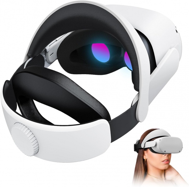 File:Weless Adjustable Head Strap for Meta Quest 2 - Sweatproof, Enhanced Support, Compatible with PC image1.jpg