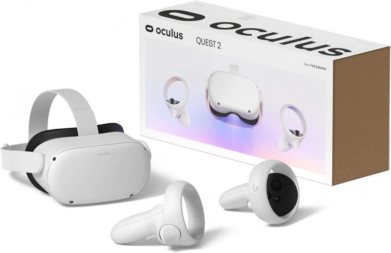 File:Meta Quest 2 VR Headset 128GB - Advanced All-in-One VR Set with Anti-Slip Controller Grip Covers, White image1.jpg