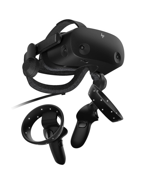 File:HP Reverb G2 VR Gaming Headset with Controller, 2160x2160 LCD Panels, 4 Cameras, Compatible with SteamVR & Windows Mixed Reality image1.jpg