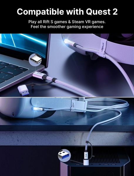 File:JSAUX 2-in-1 Link Cable 16 FT Compatible with Meta-Meta Quest 2 Accessories and PC-Steam VR image2.jpg