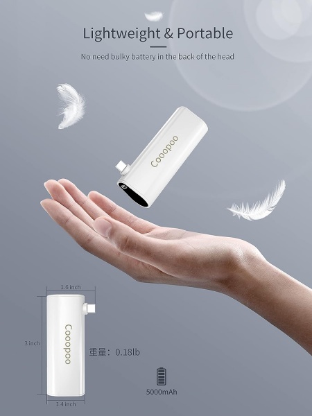 File:Cooopoo 5000mAh Rechargeable Battery Pack for Meta Quest 2 Lightweight Power Bank with LED Indicator for Extended 4 Hours Playtime - Rechargeable Accessories with Power Indicator 2Pack image2.jpg