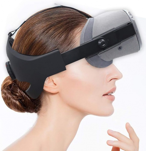 File:Ermorgen Adjustable VR Headband for Quest with Non-Slip Design and Head Cushion - Black image2.jpg